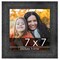 Square Contemporary Black Picture Frame - UV Acrylic, Foam Board Backing, Hanging Hardware